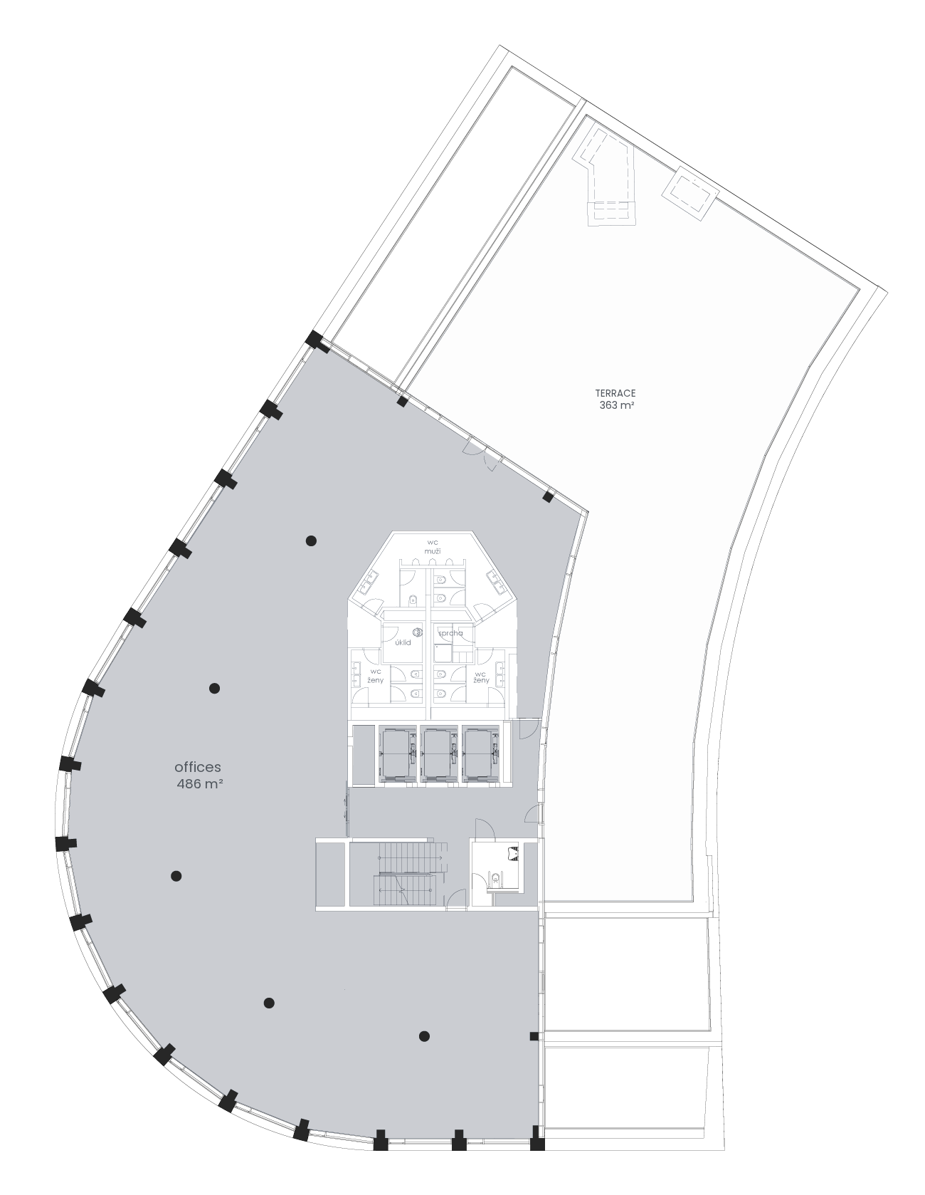 Spaces for lease